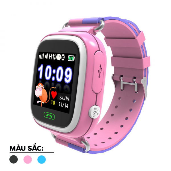 Đồng hồ định vị DigiWatch DW02 (Hồng)
